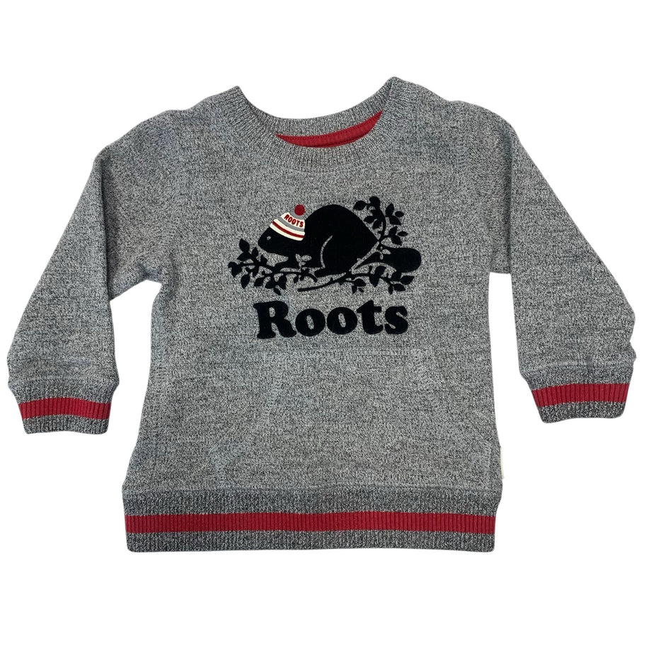 Baby Roots Boy's Grey Sweatshirt Months