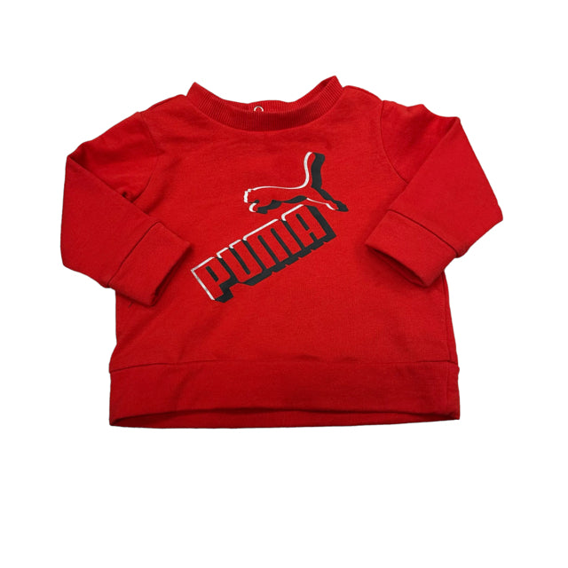 Red store puma sweatshirt